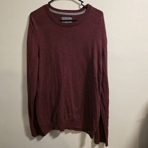 Aeropostale Men's Maroon Crewneck Sweater